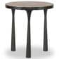 Four Hands Billings End Table in Fossil Marble, , large