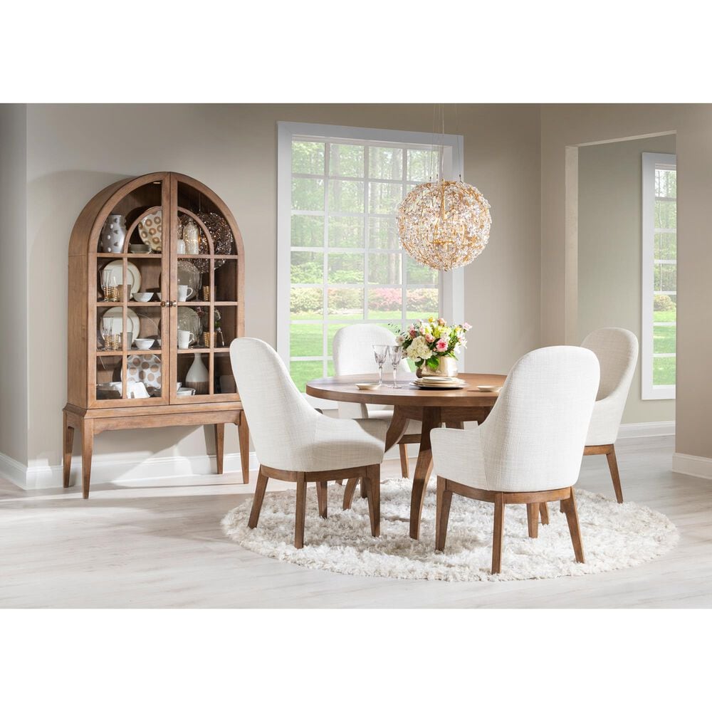 St Claire Home Harmony Display Cabinet in Ovation Tweed, , large