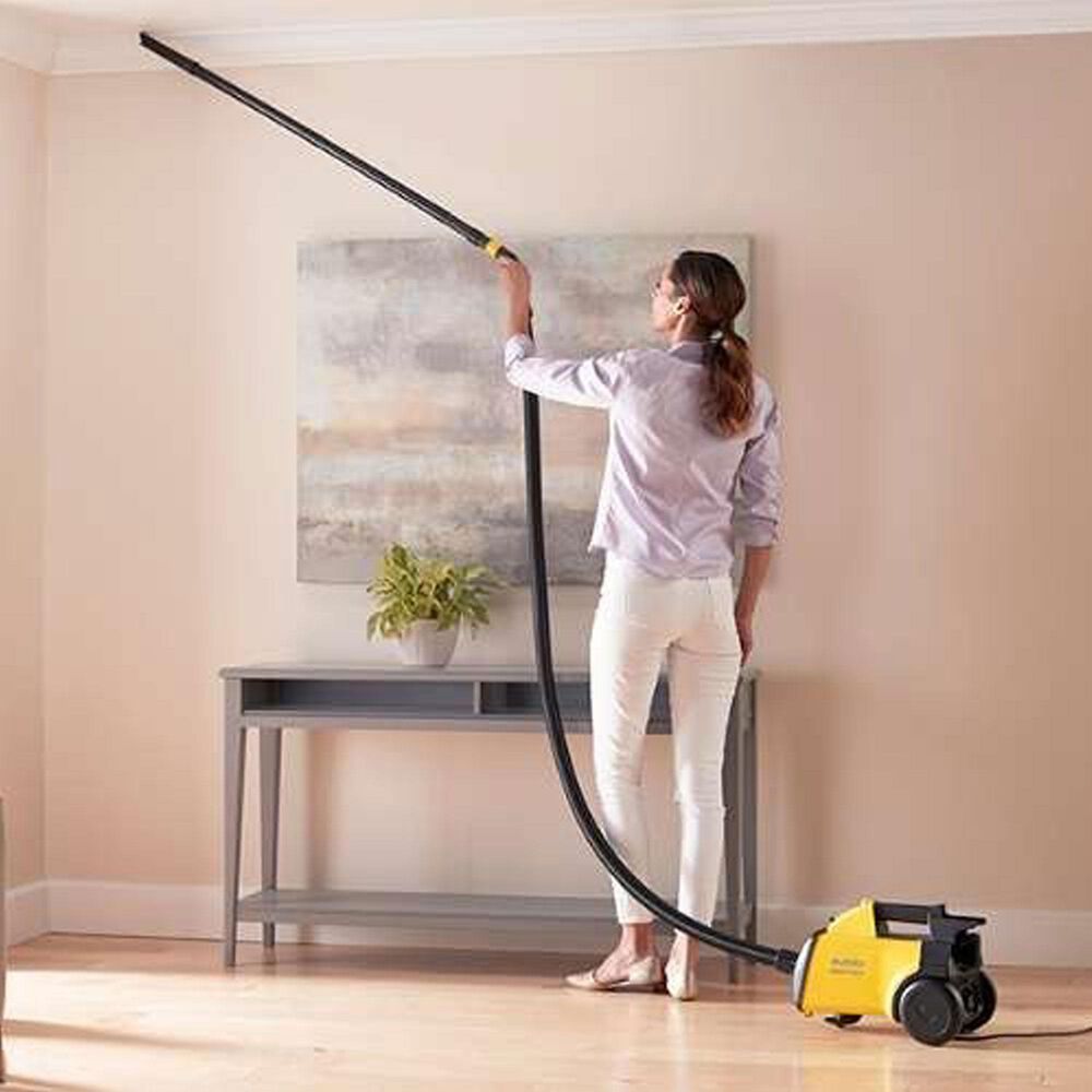 Eureka Mighty Mite Canister Vacuum in Black and Yellow, , large