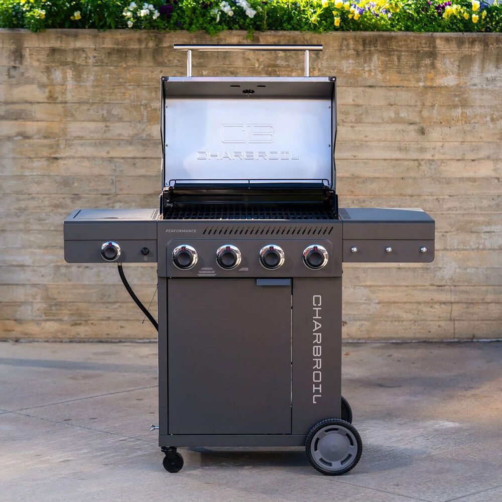 Char-Broil Performance Series 4-Burner Gas Grill Cabinet in Gray, , large