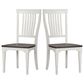 Belle Furnishings Allyson Park Side Chair in White (Set of 2), , large