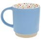 Pavilion 18 oz Cat Asleep Mug in Blue, , large