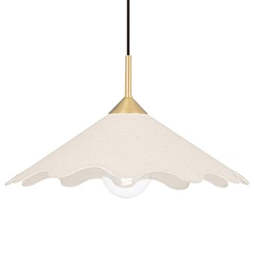 Mitzi Lighting Sodsai 1-Light Pendant in Aged Brass, , large