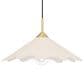 Mitzi Lighting Sodsai 1-Light Pendant in Aged Brass, , large