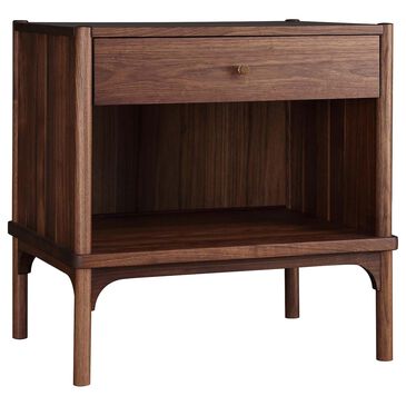 Stickley Furniture Walnut Grove 1-Drawer Nightstand in Walnut, , large