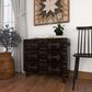 Uma Enterprises 6-Drawer Chest in Black, , large
