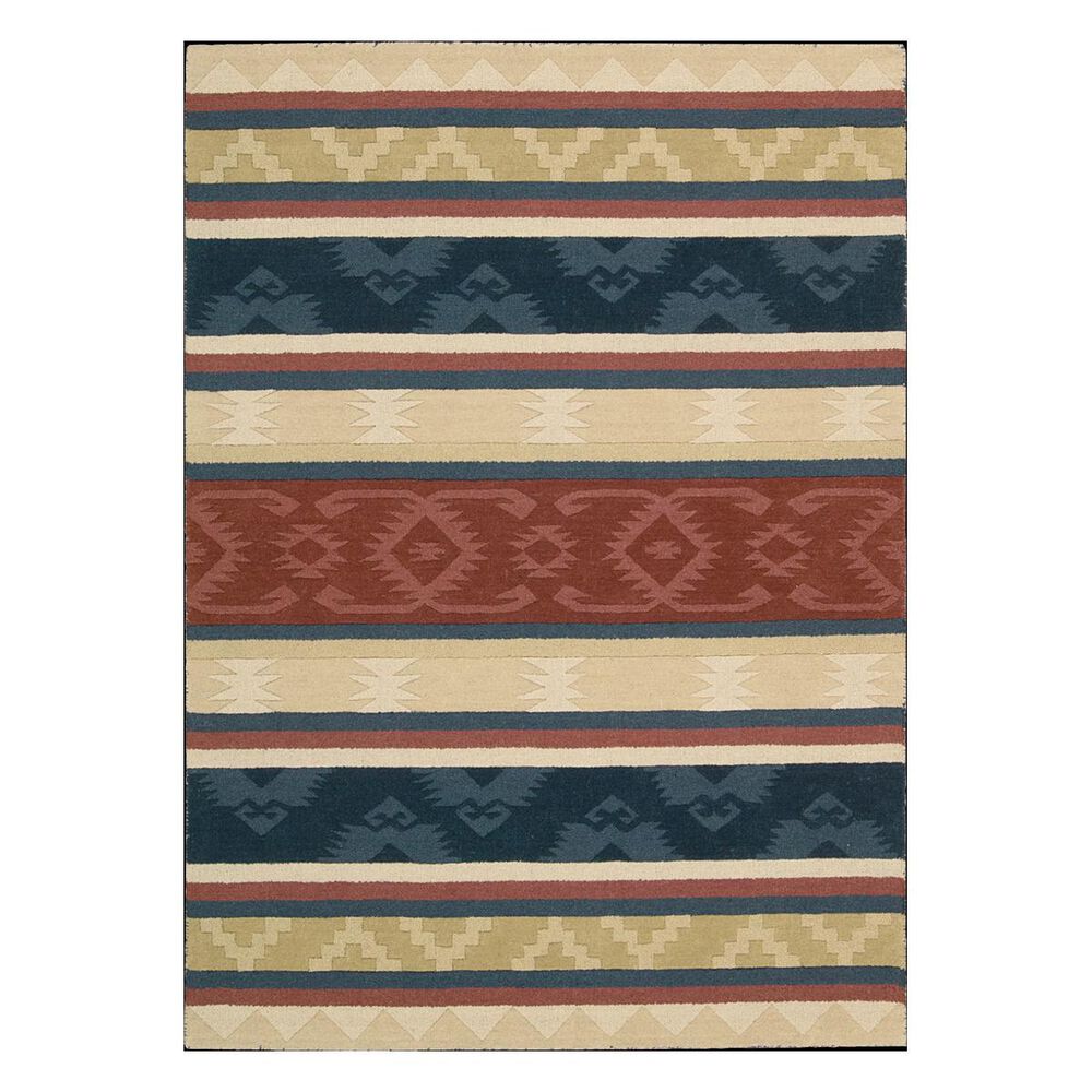 Nourison India House IH84 5' x 8' Multi Area Rug, , large