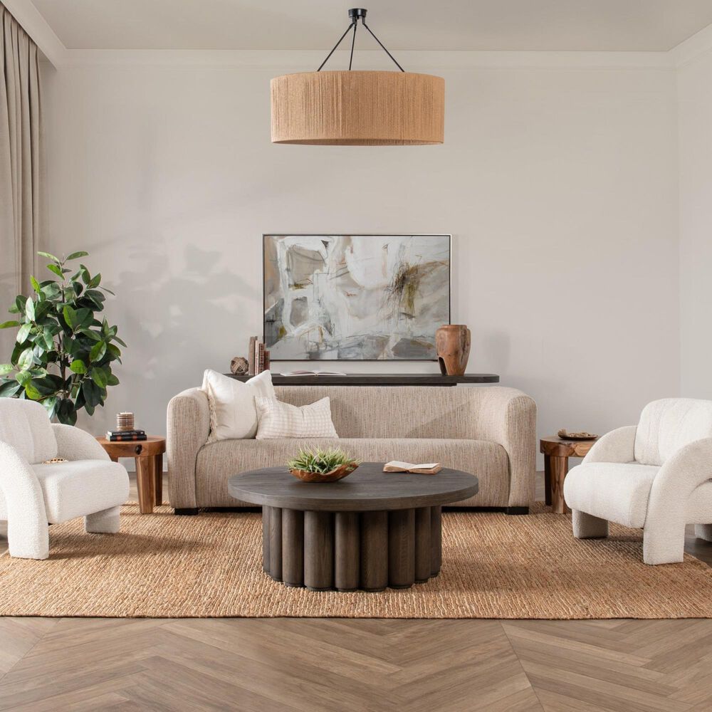 Classic Home Tiber Coffee Table in Toasted Brown, , large