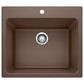Blanco Liven 25" Dual Mount Laundry Sink in Cafe, , large