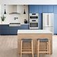 Bosch 800 Series 2-Piece Kitchen Package with Stainless Steel 30" Speed Combination Oven and 36"Black Induction Cooktop, , large