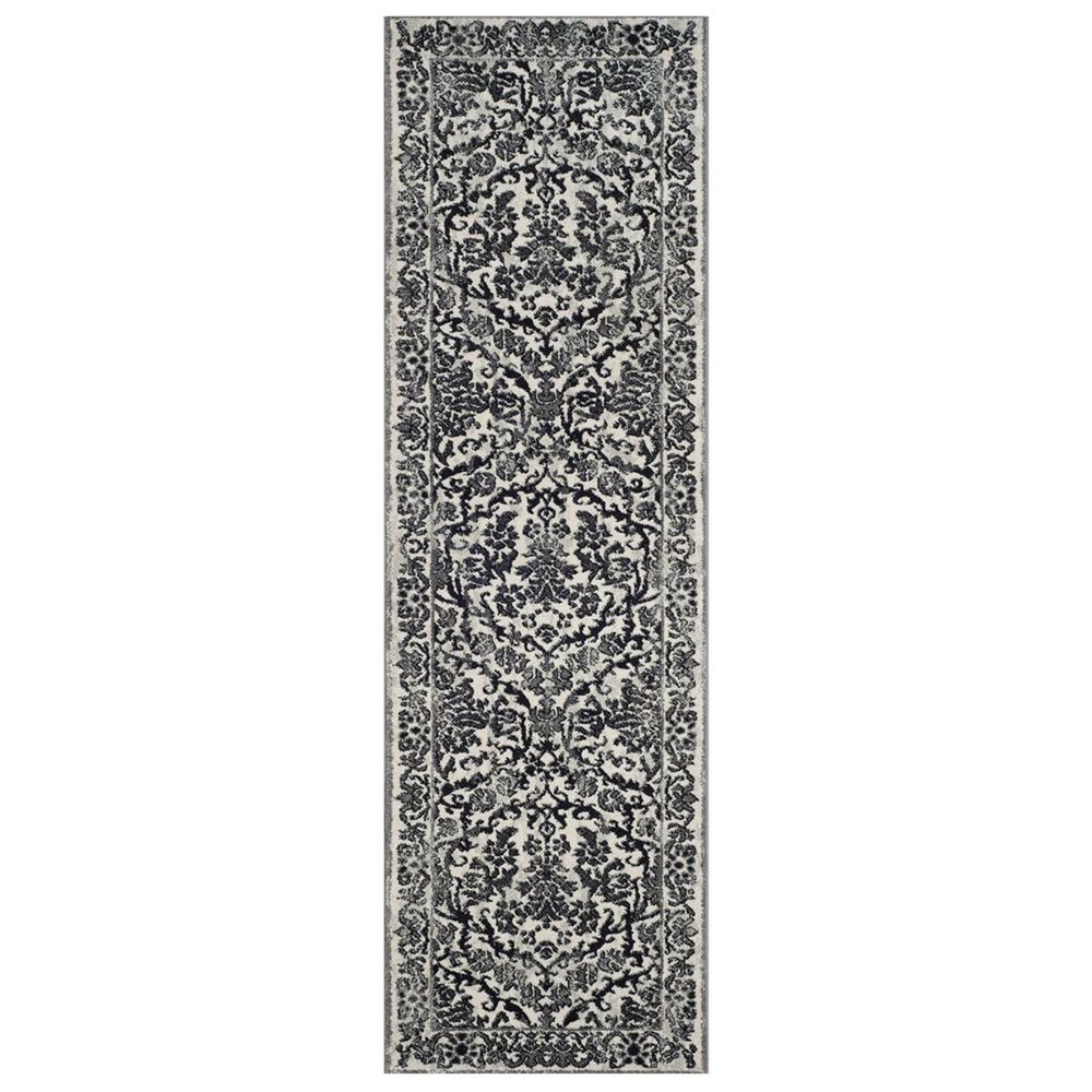 Safavieh Evoke EVK242D 2"3" x 15" Ivory and Grey Runner, , large