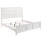 New Heritage Design Andover Full Panel Bed in White, , large