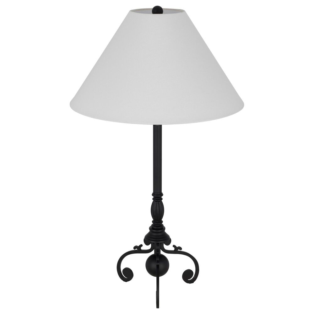 Cal Lighting Ironcrest Table Lamp in Iron Black, , large