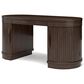 Ashley Korestone 63" Writing Desk in Warm Brown, , large