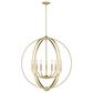 Golden Lighting Colson 9-Light Chandelier in Olympic Gold, , large