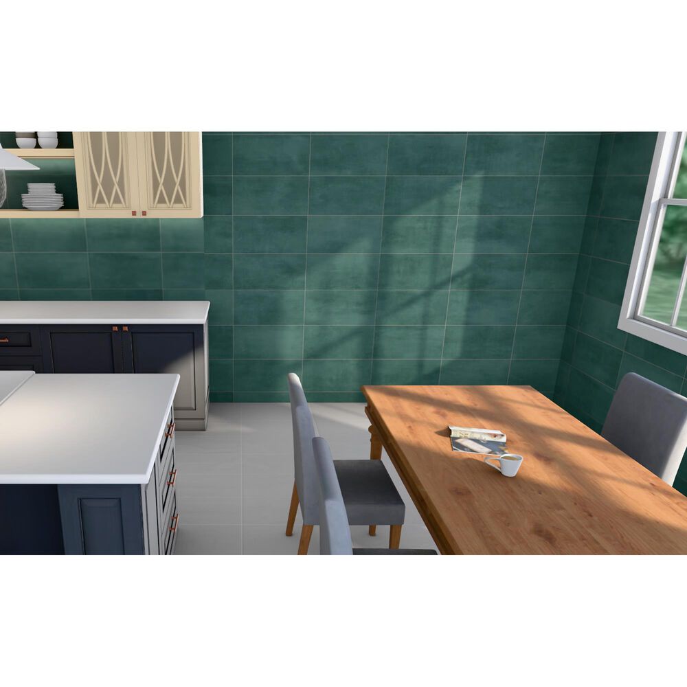 Soho Studio Blacksmith Viridum 12" x 24" Matte Porcelain Tile, , large