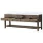 Lexora Home Norwalk 84" Double Bathroom Vanity in Grey Oak with White Carrara Marble Top and Rectangle Sink, , large