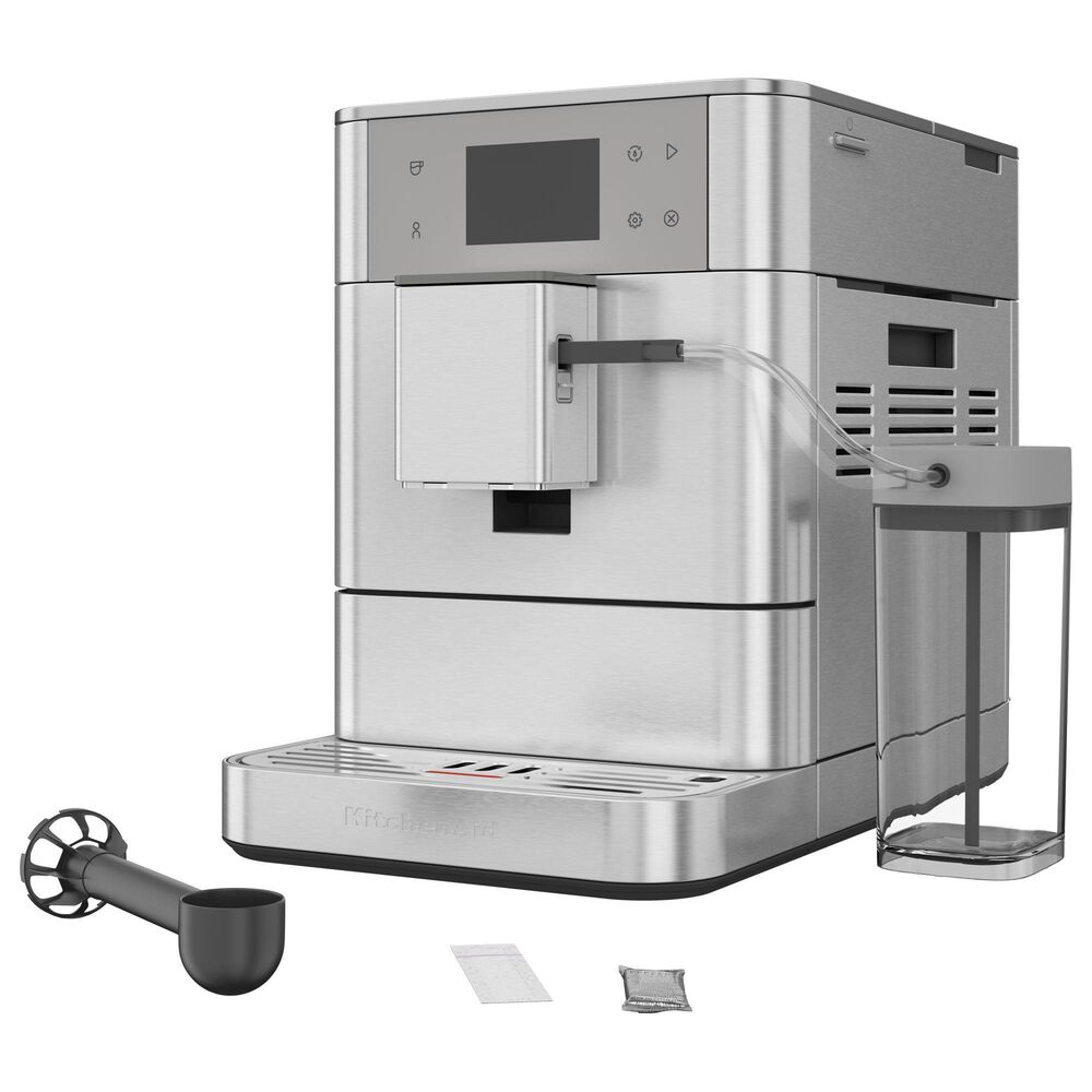 KitchenAid KF7 2.2-Liter Fully Automatic Espresso Machine in Stainless Steel, , large