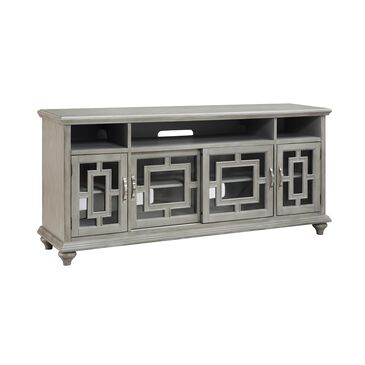 Stein World Barron 72" TV Console in Gray, , large