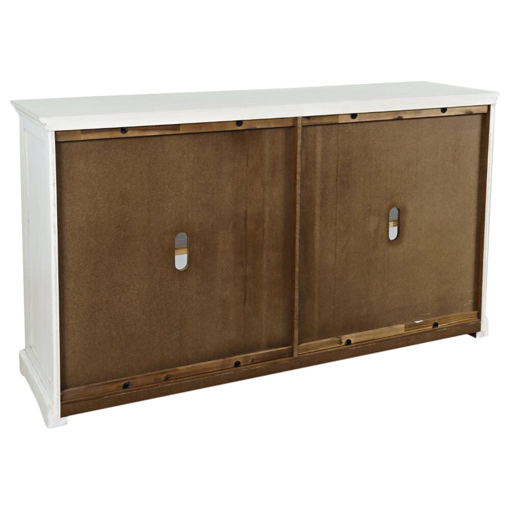 Waltham Archdale 4-Door Accent Cabinet in Antique White, , large