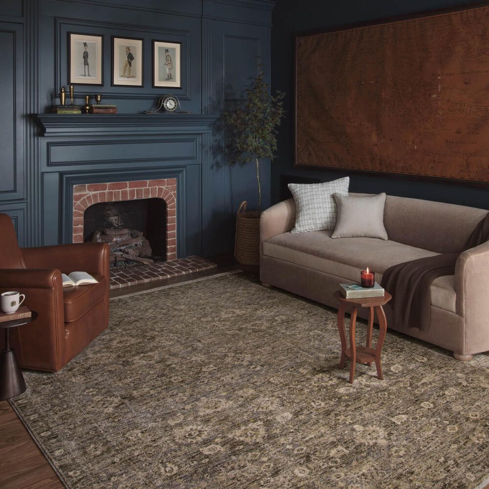 Magnolia Home Junie 3&#39;11&quot; x 5&#39;7&quot; Lagoon and Natural Area Rug, , large