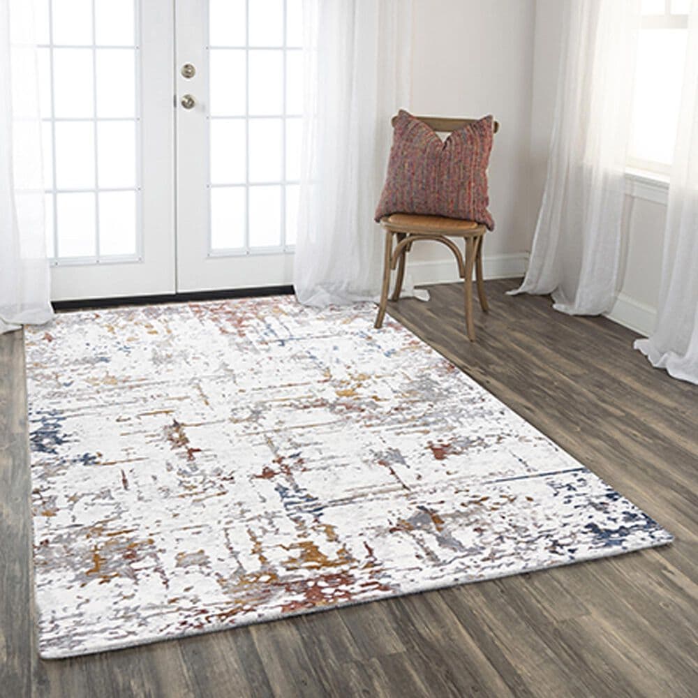 RIZZY Westchester WESWES861 5&#39;3&quot; x 7&#39;6&quot; Ivory and Multicolor Area Rug, , large