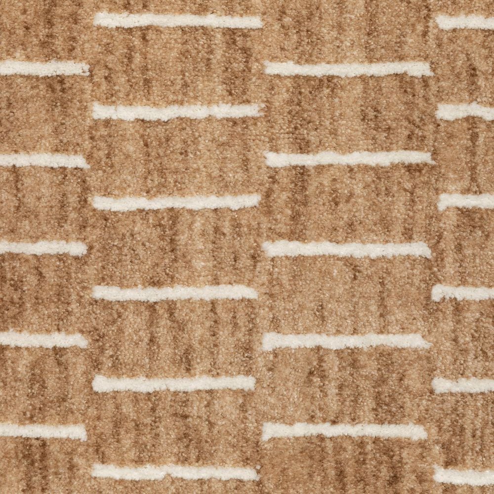 Oriental Weavers Oliver Rust and Beige 9'10" x 12'10" Area Rug, , large
