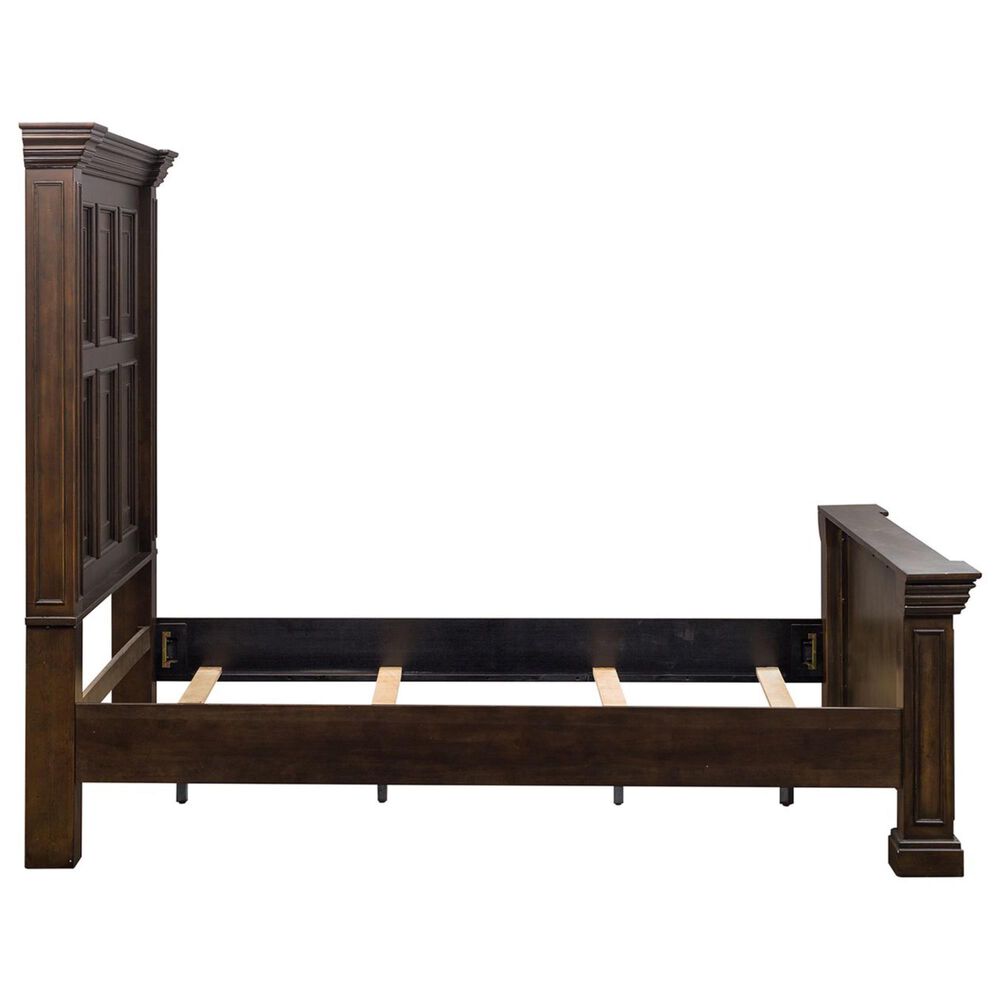 Liberty Furniture Big Valley Queen Panel Bed in Brownstone, , large