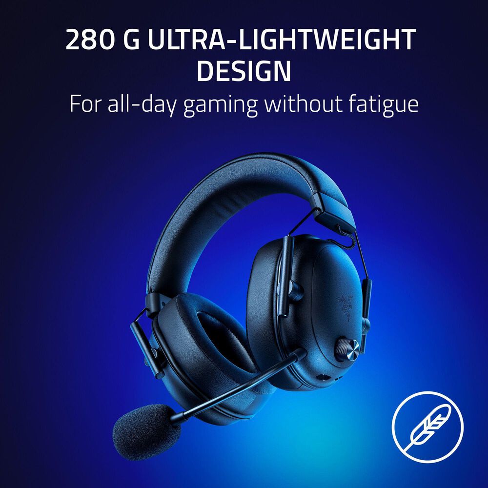 Razer Blackshark V2 Hyperspeed Wireless Gaming Headset in Black, , large