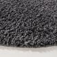 Safavieh August Shag AUG900F 4" Round Grey Area Rug, , large