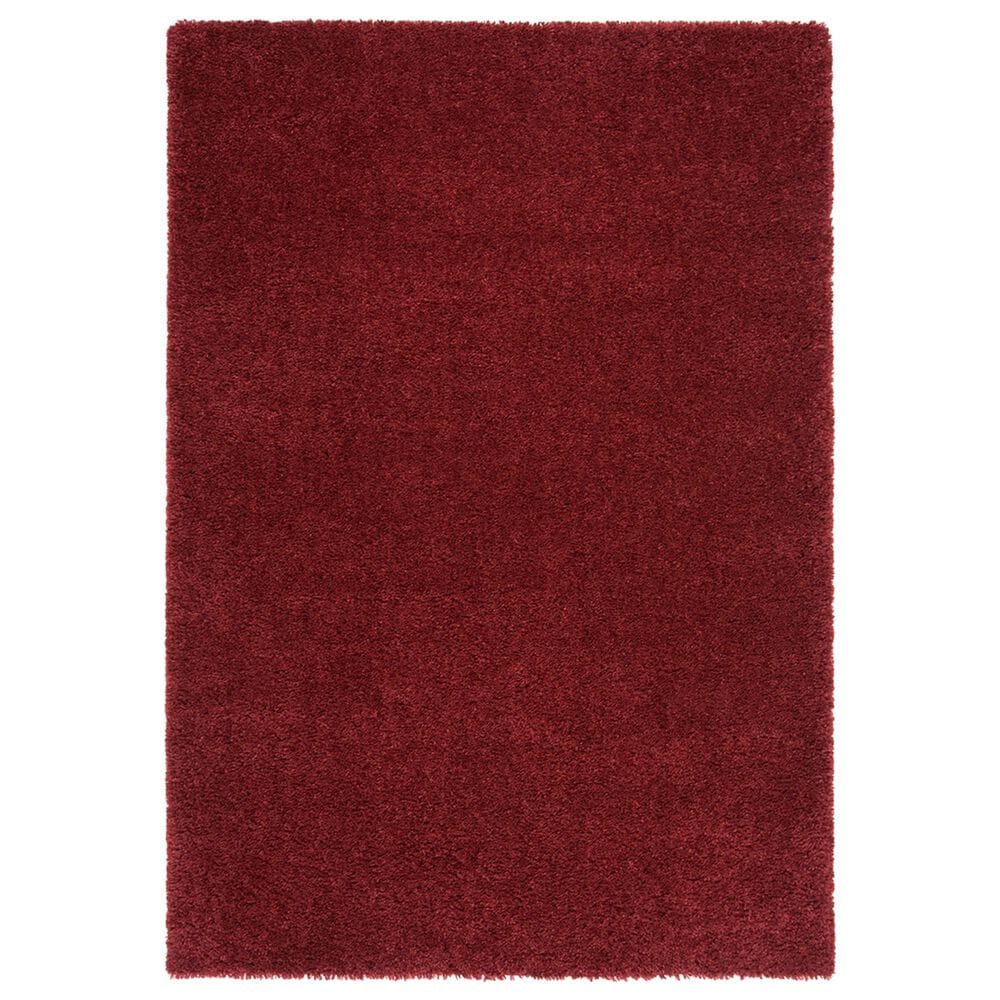 Safavieh August Shag 10" x 14" Burgundy Area Rug, , large