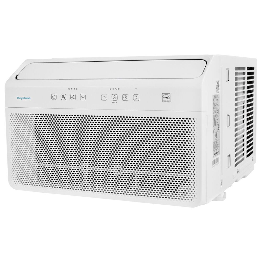 Keystone 12000 BTU Window Mounted Inverter Air Conditioner in White, , large