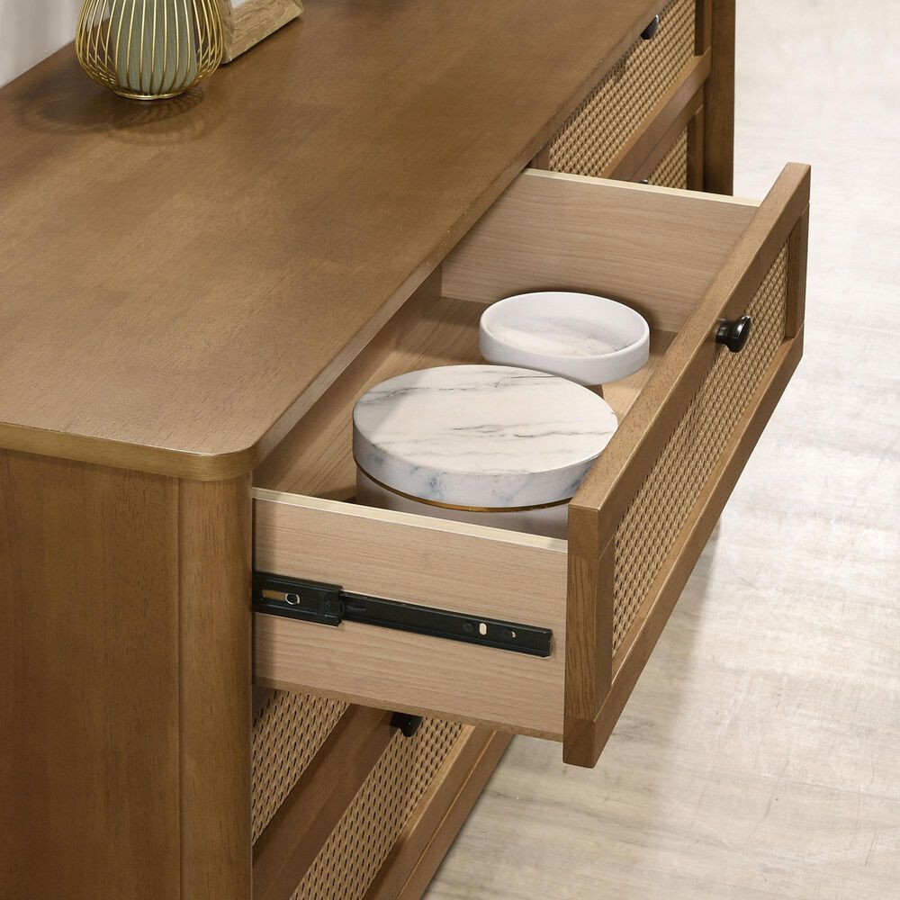 Hearth and Haven 4-Drawer Chest in Brown, , large