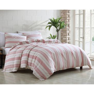 Hallmart Collectibles Aniwa 3-Piece Queen Comforter Set in Ivory and Red, , large