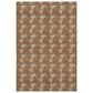Dalyn Rug Company Soft Essentials Chevron Paprika 8" x 10" Area Rug, , large
