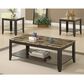 Monarch Specialties 3-Piece Table Set with Shelf in Espresso, , large
