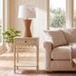 Safavieh Haven Top Drawer End Table in Natural, , large