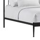 Hawthorne Furniture Vintage King Metal Panel Bed in Matte, , large