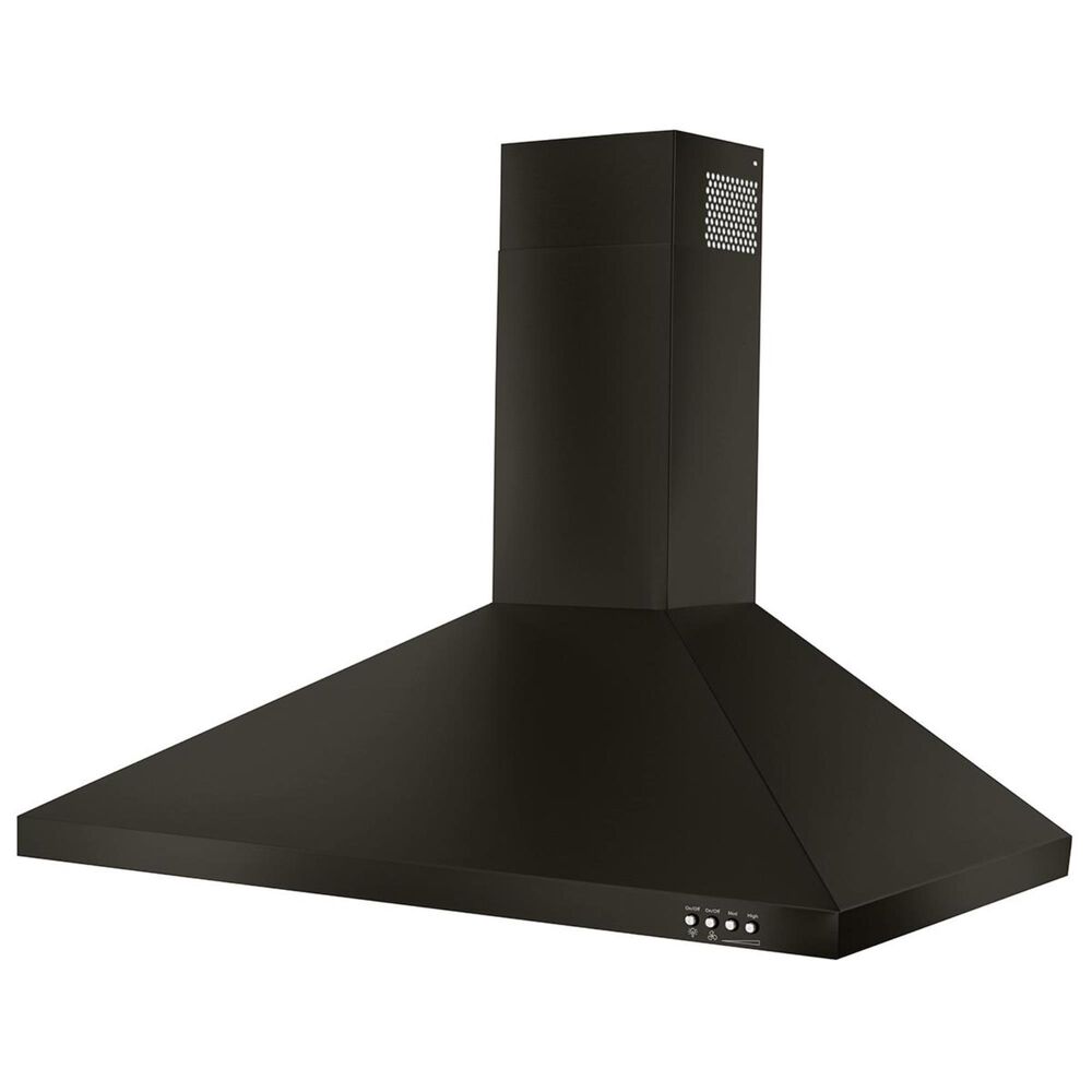 Whirlpool 36&quot; Wall Mount Range Hood in Black Stainless, , large