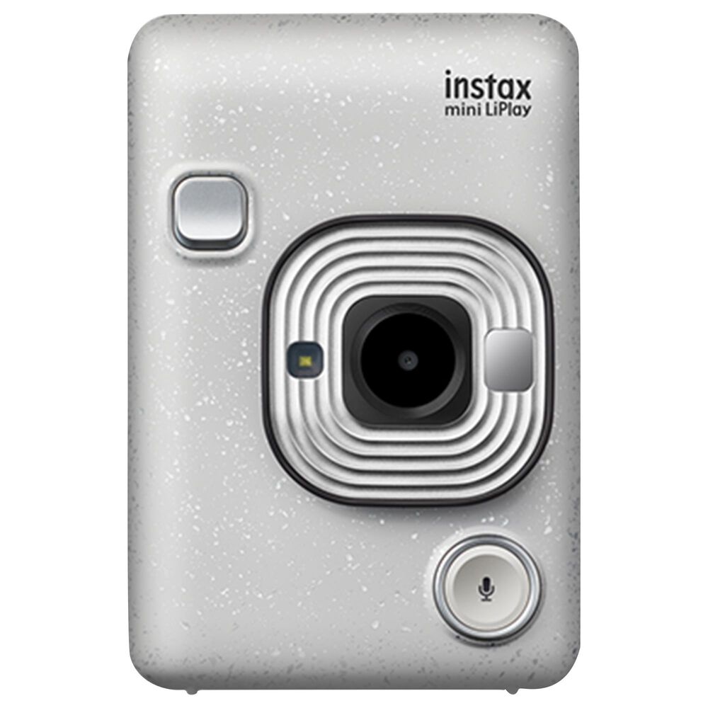 Fujifilm Instax Hybrid Mini LiPlay Instant Film Camera in Stone White, , large