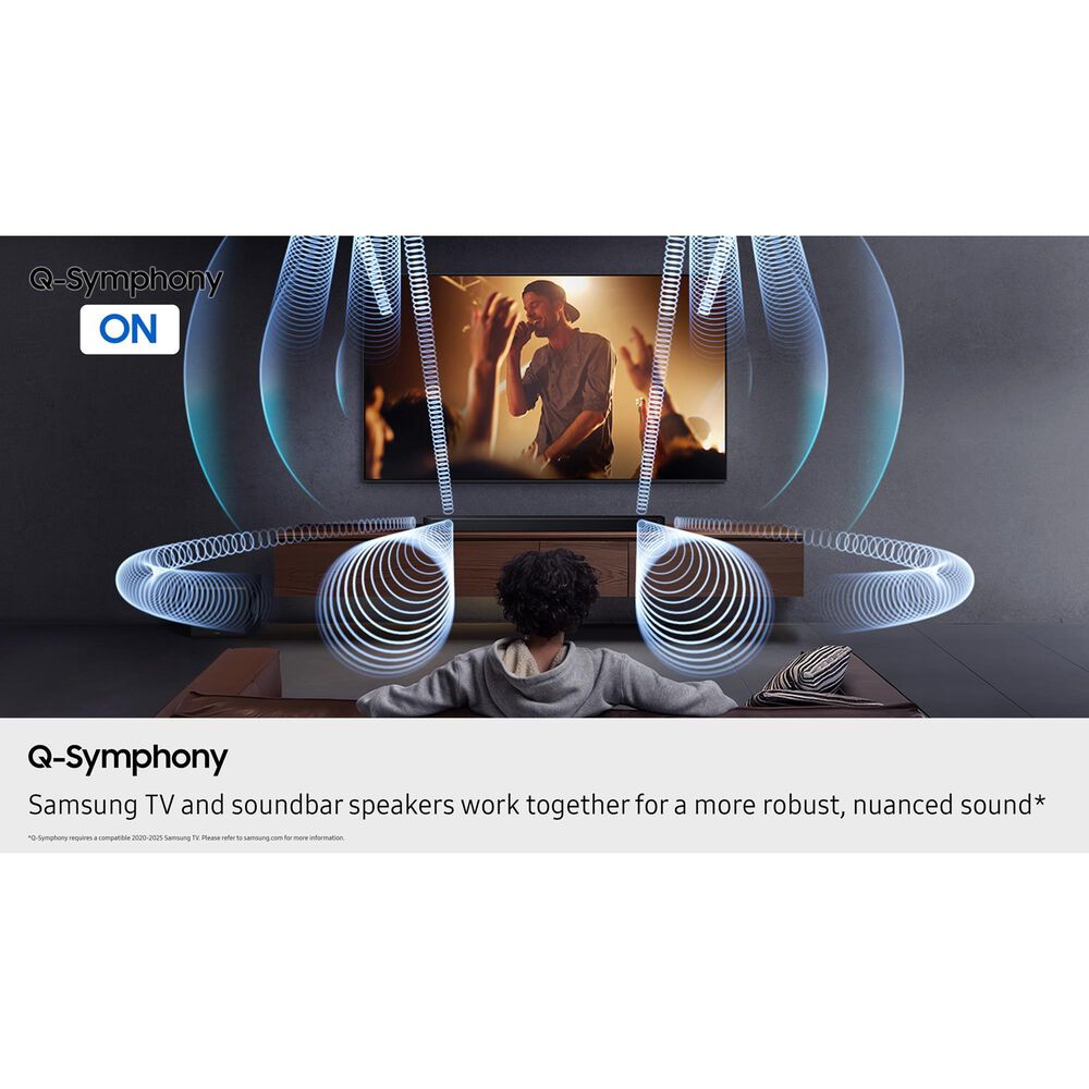 Samsung Q-Series 3.1.2 Channel 45.67&quot; Soundbar with Wireless Subwoofer in Titan Black, , large