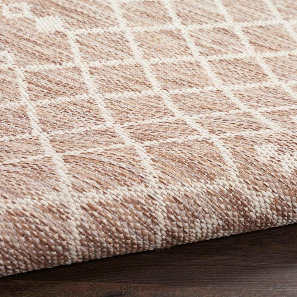 Nourison Positano Southwestern Beige 5&#39; x 7&#39; Indoor/Outdoor Area Rug, , large