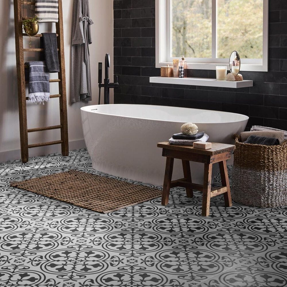Mannington Trellis Iron 16" x 48" Vinyl Plank, , large