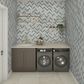 Dal-Tile Gamma Orange Burst 10"" X 15"" HERRING Natural Stone Mosaic Sheet, , large