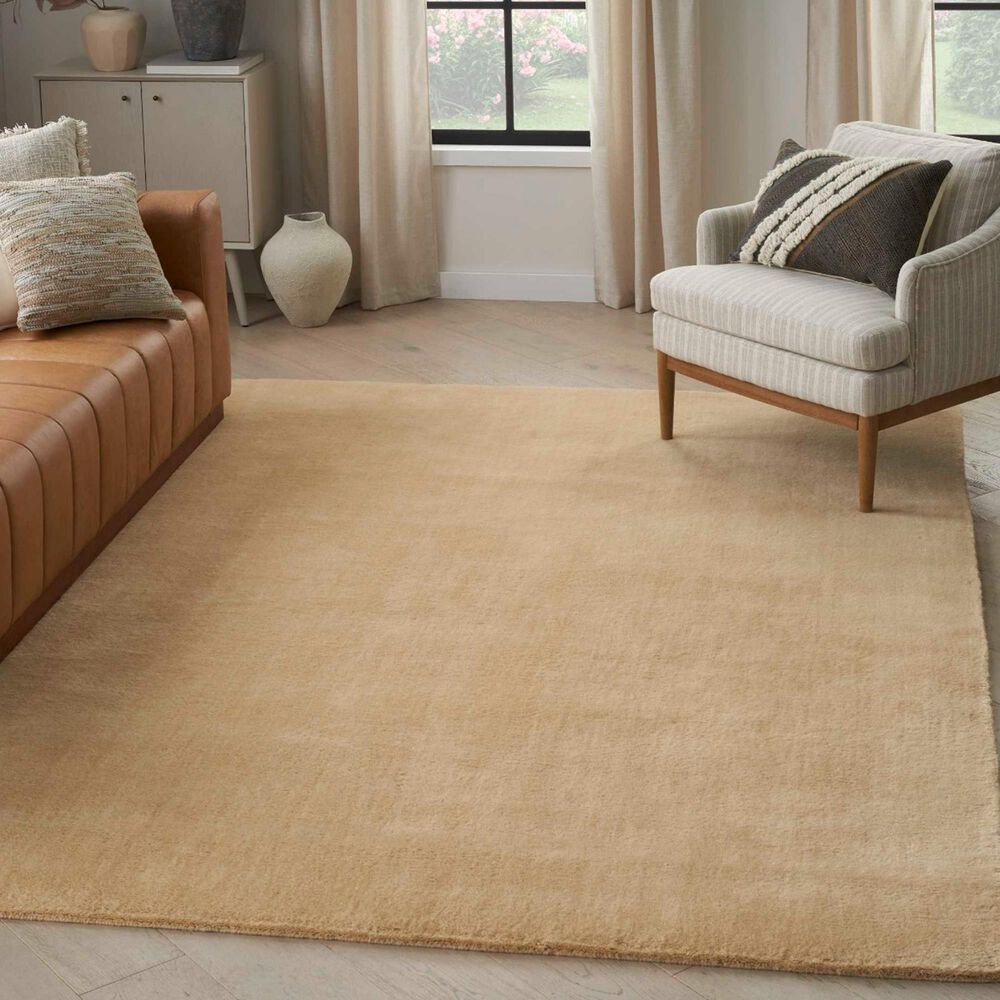 Nourison Plush Cloud 8&#39;6&quot; x 11&#39;6&quot; Camel Area Rug, , large