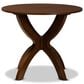Baxton Studio Tilde Dining Table in Walnut Brown - Table Only, , large