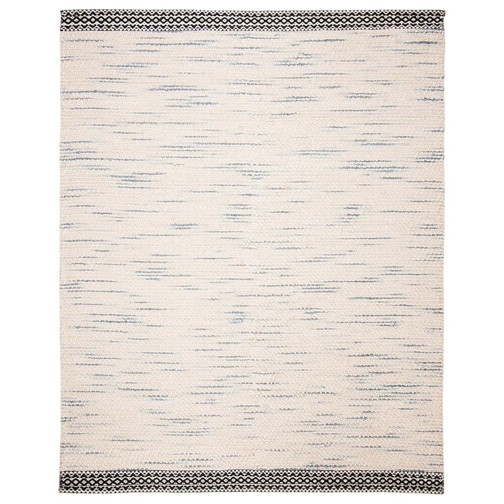 Safavieh Natura 9" x 12" Black and Ivory Area Rug, , large