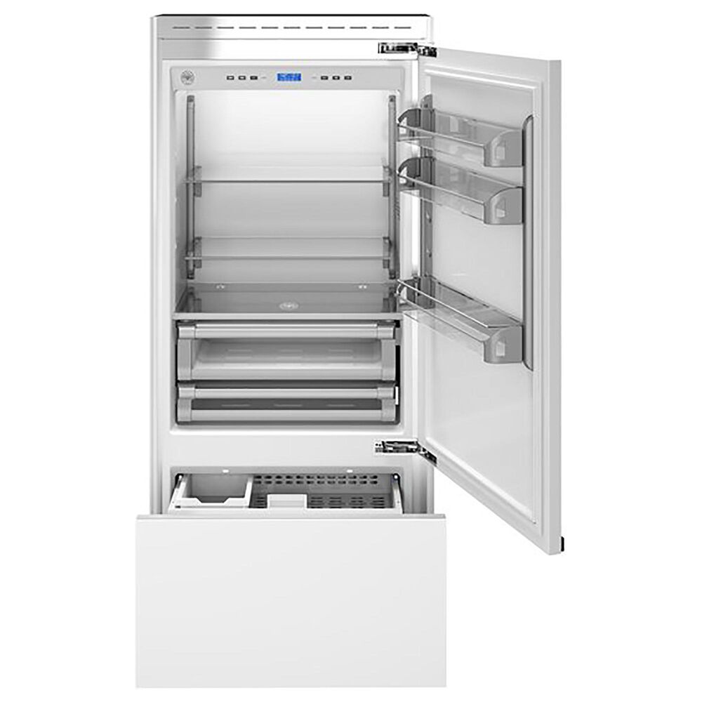 36" Built-In Bottom Mount Refrigerator with Right Hinge - Panel Ready, , large