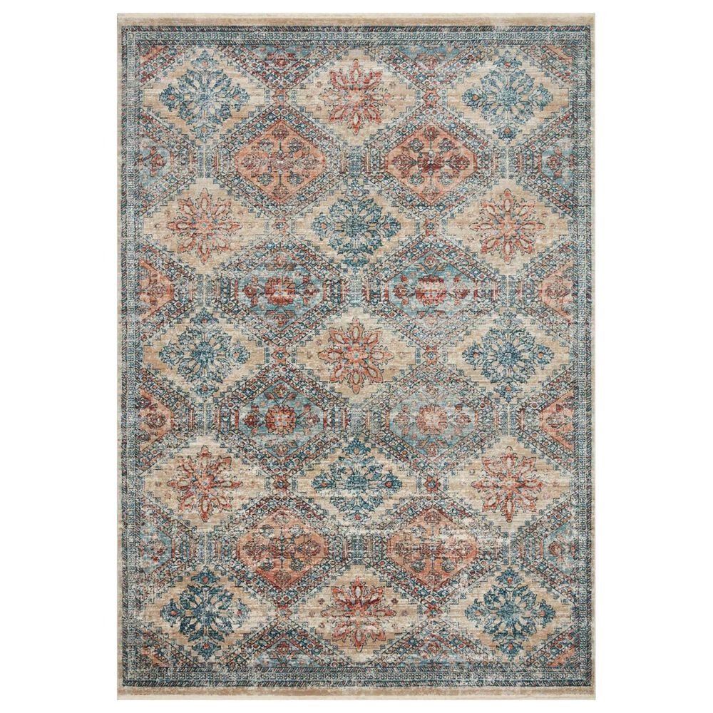 Magnolia Home Elise ELI-02 9"9" x 13" Blue Area Rug, , large