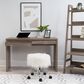 Linon Home Decor Tracey 2-Drawer Parson Desk in Grey Wash, , large